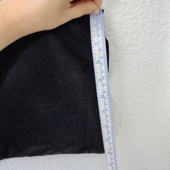 J. Jill Women's Black Stretch Corduroy Pants Sz 6 High Rise Straight Leg - Picture 7 of 12